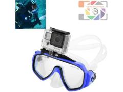 Water Sports Diving Equipment Diving Mask Swimming Glasses with Mount for GoPro Hero 4 / 3+ / 3 / 2 / 1