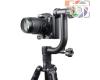 YELANGU Horizontal 360 Degree Gimbal Tripod Head for SLR Cameras and Home DV Camera