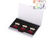 3 in 1 Memory Card Aluminum Alloy Protective Case Box for 3 SD Cards